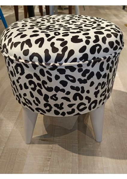 Leopardesenli Puf Bench