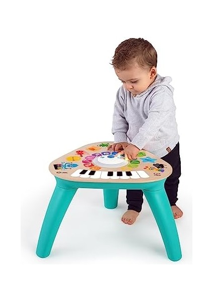 Zeki Ayarlama Masası Sihirli Dokunuş Elektronik Ahşap Aktivite Yürümeye Başlayan Oyuncak, 6 Aylık ve Üzeri modelleri