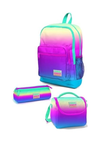 Kids Renk Geçişli 3’lü Okul Çanta Seti - Kız Çocuk modelleri