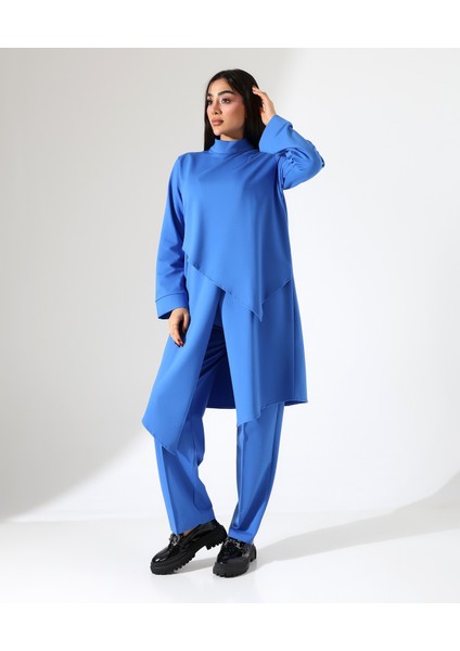 Kadın Asimetrik Boğazlı Iki Parça Büyük Beden Pamuk Takım fiyatları