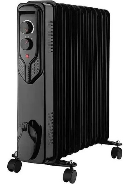 Voltomat Termostatlı 2500 W 11 Dilim Yağlı Radyatör Siyah modelleri