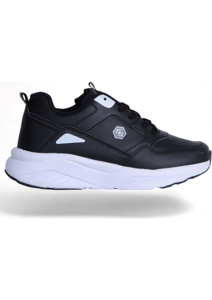 Queen Step 2105 Siyah-Beyaz Kadın Spor Ayakkabı