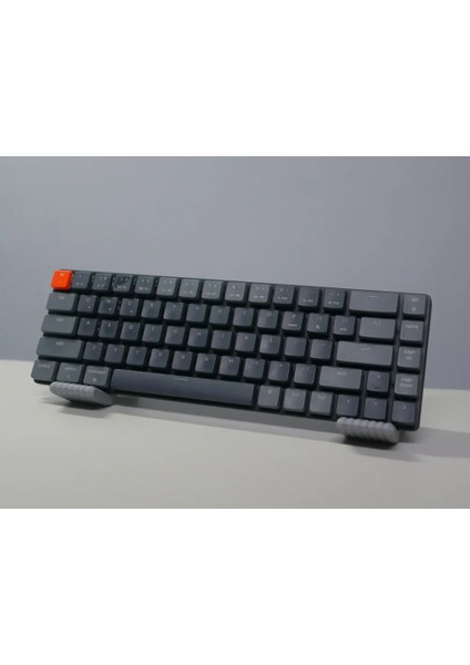 Masaüstü Klavye Standı / Tutucusu - Setup Görünümünü Zenginleştiren Dikey Dekorasyon - Istediğiniz Renkte