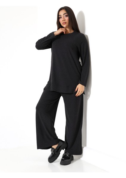 Kadın Yün Viskon Büyük Beden Tunik