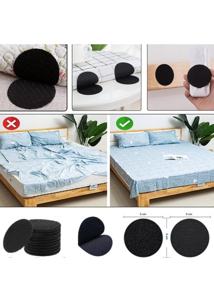 Cırt Bant 10 Adet Yapışkanlı Halı - Kilim - Nevresim - Örtü - Minder Kaydırmaz modelleri