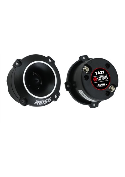 RS-TA27-200W MAX-100W Gerçek Rms -Kaliteli Profesyonel 7.5 cm Dome TWEETER-2ADET