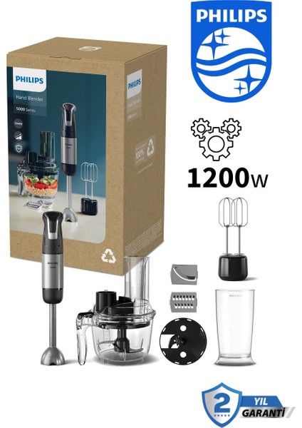 5000 Serisi Doğrayıcı, Blender ve Karıştırma 1200W Üstün Karıştırma Blender Mutfak Robotu+ Mutfak Tartısı