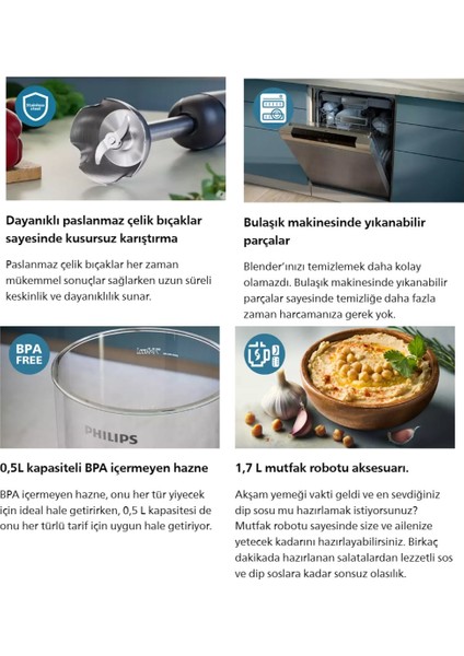 5000 Serisi Doğrayıcı, Blender ve Karıştırma 1200W Üstün Karıştırma Blender Mutfak Robotu+ Mutfak Tartısı fiyatları