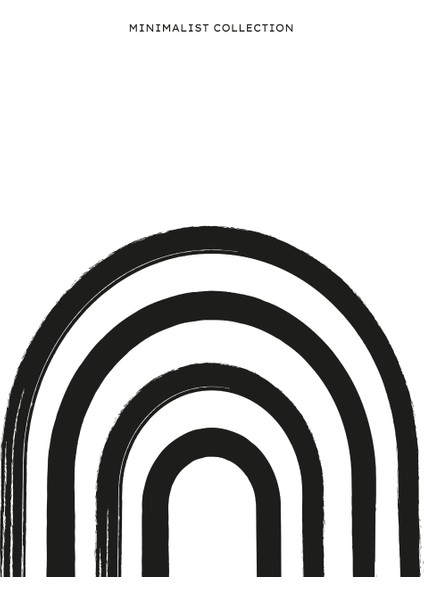 Ters U Dijital Baskı Poster (Çerçevesiz)