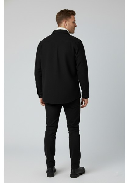 Dar Kesim Cepleri Kapaklı Çıtçıtlı Ince Kaşe Ceket Mont 2500559 fiyatları