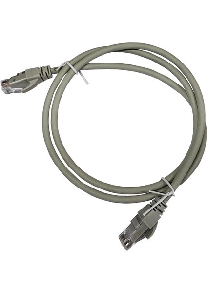 AC-602-020 2mt Utp Cat6 Patch Kablo Grı Cu, Lszh Awg 26/7