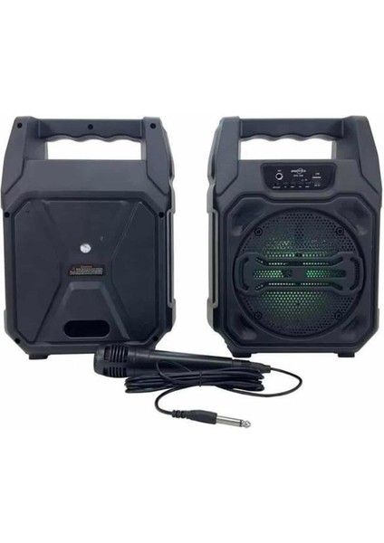 Karaoke Mikrofonlu Fm Ralu Bluetooth Hoparlör Yüksek Ses Kaliteli modelleri