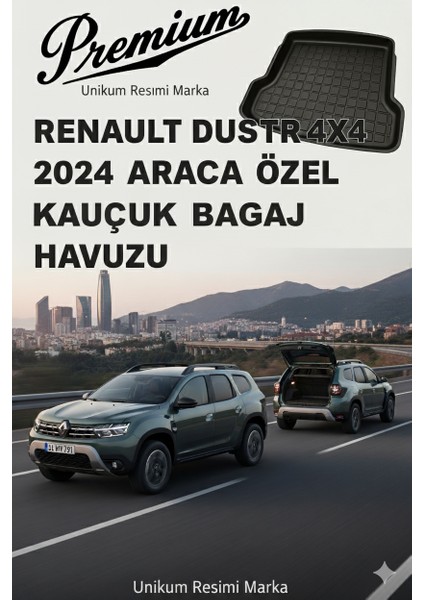 Renault Duster 4x4 2024+ Özel Üretim Lüx Oto Bagaj Havuzu