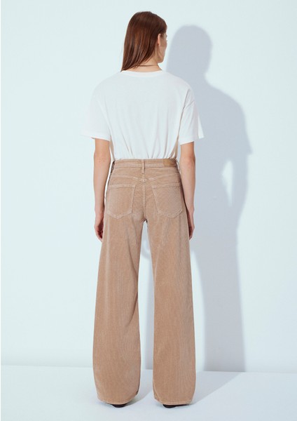 Malibu Kahverengi Kadife Pantolon 1010152-88345