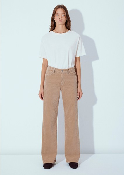 Malibu Kahverengi Kadife Pantolon 1010152-88345