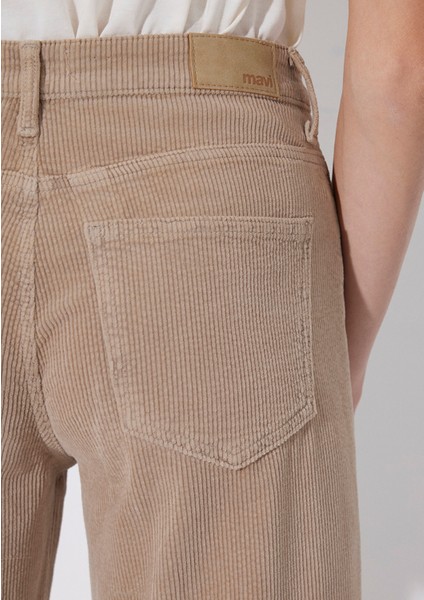 Malibu Kahverengi Kadife Pantolon 1010152-88345