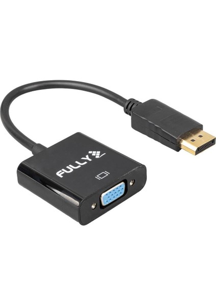 G-539 10 cm Display Port Erkek To VGA Dişi Çevirici Kablo