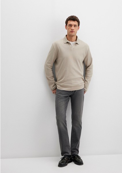 Marcus Sporty Koyu Gri Smoke Jean Pantolon 0035189134