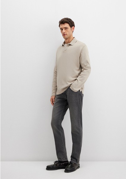 Marcus Sporty Koyu Gri Smoke Jean Pantolon 0035189134