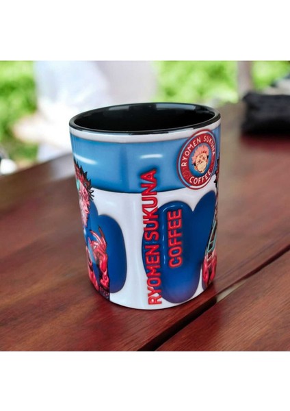 Sukuna Anime Jujutsu Kaisen Tasarım Kupa Bardak-Hediyelik Kupa Bardak modelleri