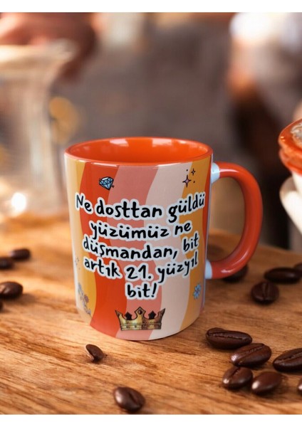 Prens Ne Dosttan Güldü Yüzümüz Ne Düşmandan Yazılı Prens Hediyelik Ev Ofis Kupası, Doğum Günü Hediye fiyatları