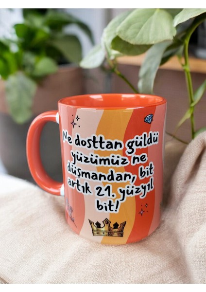 Prens Ne Dosttan Güldü Yüzümüz Ne Düşmandan Yazılı Prens Hediyelik Ev Ofis Kupası, Doğum Günü Hediye indirimleri