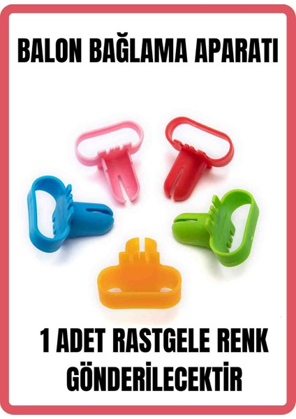 Balon Bağlama Aparatı Parti Doğum Günleri Için Yardımcı Aparat