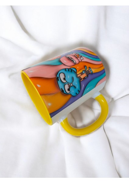 Gumball Kaliteli Premium Kupa, Hediyelik Ev Ofis Kupası Mega Kupa Bardak indirimleri