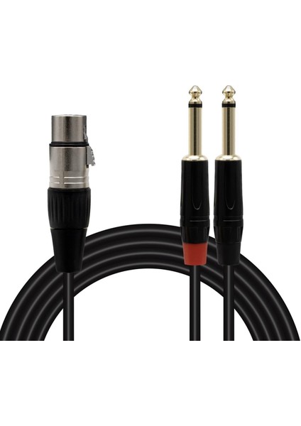 LD369A Canon Erkek - 6.3 Mono Erkek 1.5 Metre Kablo