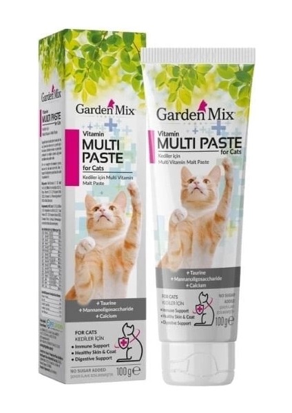 Garden Mix Multivitamin Kedi Malt Macunu 100 gr