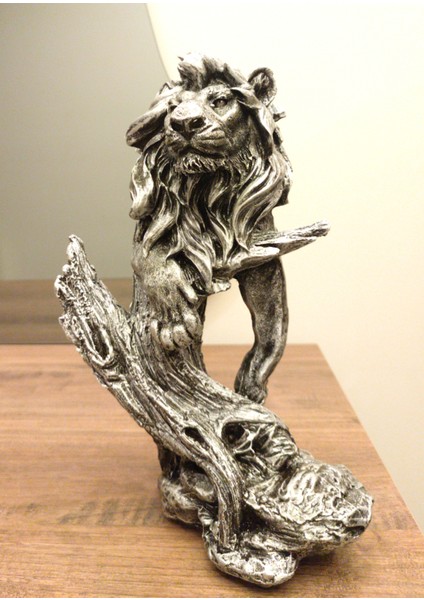 Tasarım Ağaçlı Aslan Biblo Heykel Ev Dekor Dekoratif Hediyelik fiyatları