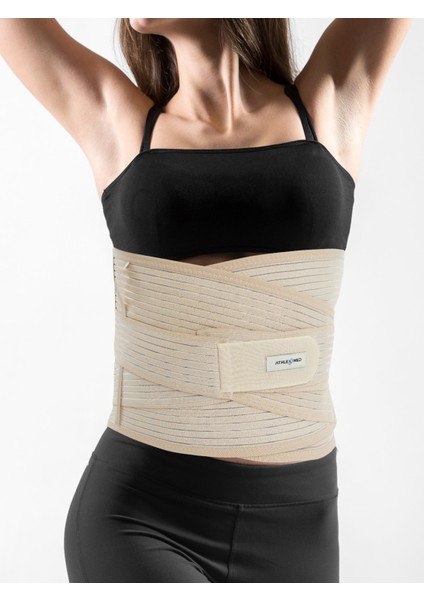 Çelik Balenli Lumbosakral Korse 32 Cm – Ayarlanabilir | Bel ve Karın Desteği, Duruş Bozukluğu Desteği, Bel Rahatlığı