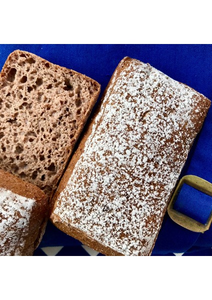 Zeytinyağlı Karabuğdaylı Sandviç Ekmeği - Ciabatta (Laktozsuz - Vegan ) (4 x 100 gr ) Rolla Gluten Free