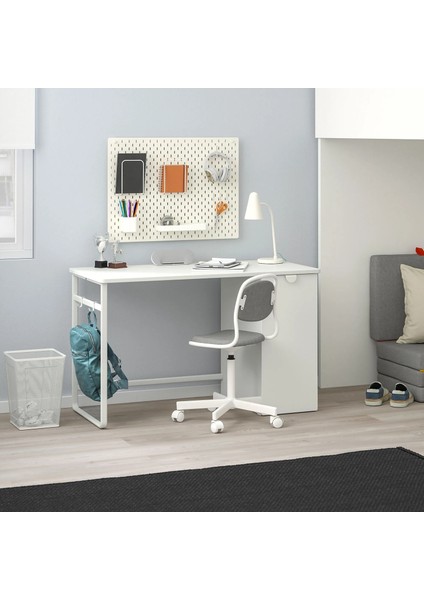 Larande Çocuk Çalışma Masası Beyaz 120 x 58 cm modelleri