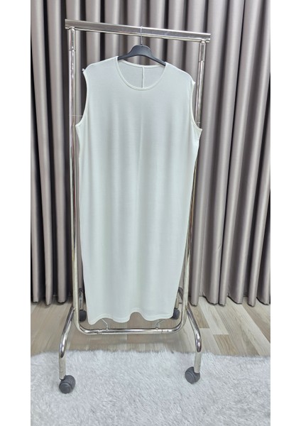 Kadın Tesettür Giyim Uzun Kurtarıcı Içlik Elbise