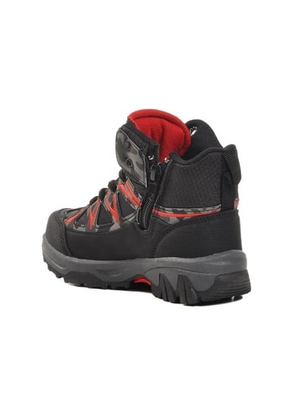 (Ruffon) Kaymaz Taban Fermuarlı&bağcıklı Çocuk Bot Siyah indirimleri