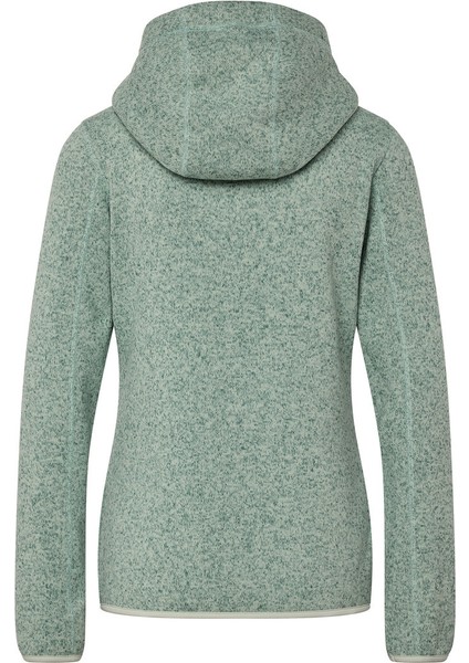 Kadın Örgü Polar Ceket, Kapüşonlu, Yeşil fiyatları