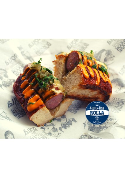 Glütensiz Sandviç Ekmeği - Hotdog ( Laktozsuz - Vegan ) (4 Adet x 85GR) Rolla Gluten Free fiyatları
