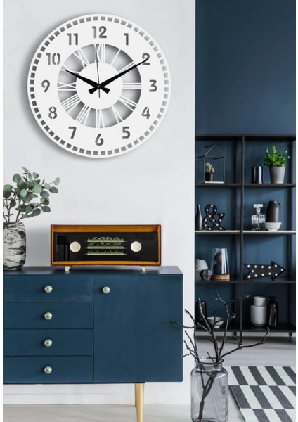 Modern Ahşap Duvar Saati Sağlam **çok Şık** ve Birarada..no:63 fırsatları