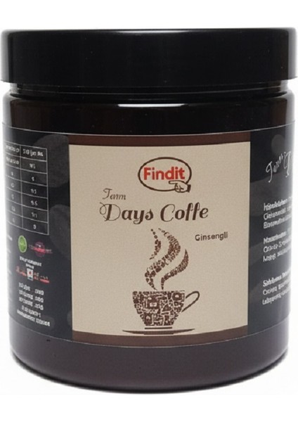 Form Dayss Coffee-Ginsengli 100 gr