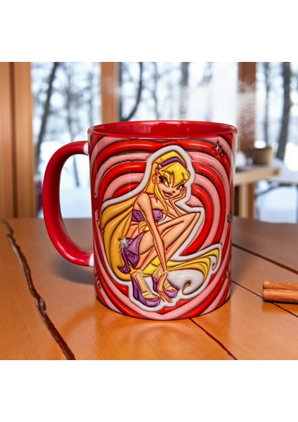 Winx Stella Tasarım Kupa-Hediyelik Stella Çay Kahve Ev Ofis Kupası