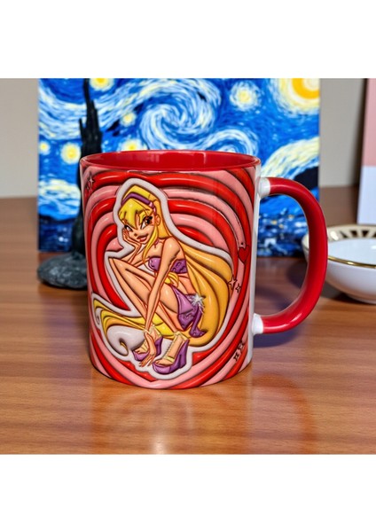 Winx Stella Tasarım Kupa-Hediyelik Stella Çay Kahve Ev Ofis Kupası fiyatları