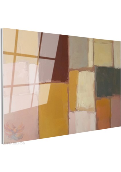 Cam Yatay Duvar Tablosu Cam Geometrik Sekiller7 Ev Ofis Salon Modern Duvar Tablosu fiyatları