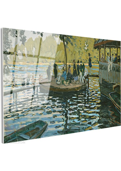 Cam Yatay Duvar Tablosu Cam Gol Manzarasi Ev Ofis Salon Modern Duvar Tablosu fiyatları