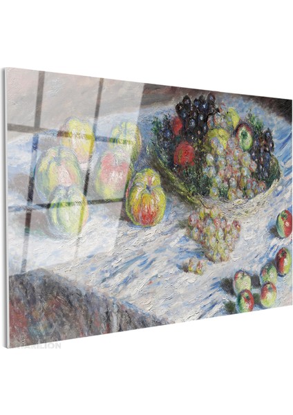 Cam Yatay Duvar Tablosu Cam Naturmort Meyveler2 Ev Ofis Salon Modern Duvar Tablosu fiyatları