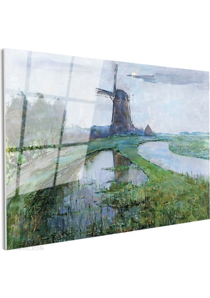 Cam Yatay Duvar Tablosu Cam Vintage Kirsal Manzarasi7 Ev Ofis Salon Modern Duvar Tablosu fiyatları