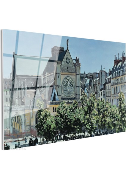 Cam Yatay Duvar Tablosu Cam Sehir Manzarasi Ev Ofis Salon Modern Duvar Tablosu fiyatları