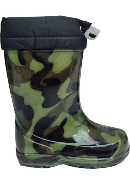 Kışlık Kürklü Çocuk Yağmur Çizmesi – Su Geçirmez – Kaydırmaz Taban modelleri
