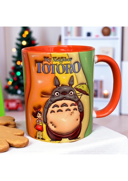 Totoro Tasarım Hediyelik Premium Porselen Çay-Kahve Kupası fırsatları