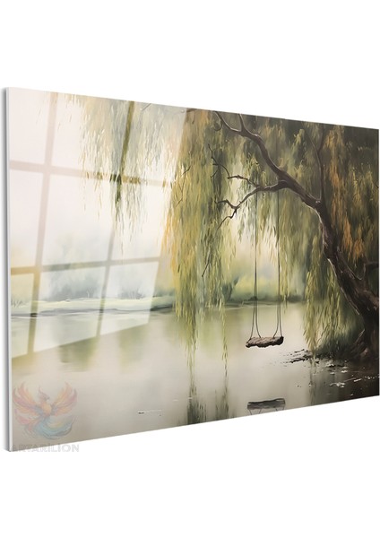 Cam Yatay Duvar Tablosu Cam Vintage Salincak Ev Ofis Salon Modern Duvar Tablosu fiyatları